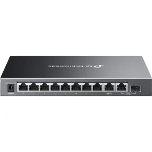 TP-Link ES210GMP - Switch 10P (8x PoE+ | 1x Uplink | 1x SFP) Gigabit Gerenciável 123W