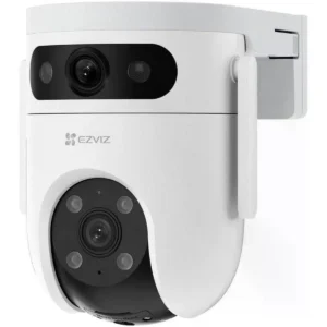 Ezviz CS-H9c-R105 - Câmara IP (Wi-Fi / Ethernet) 2 Lentes 2K (Pan/Tilt + grande angular fixa) inteligente - IP65
