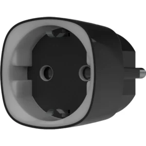 Ajax SOCKET-B - Tomada Wi-Fi Inteligente compacta c/ medidor de consumo e luz - preto