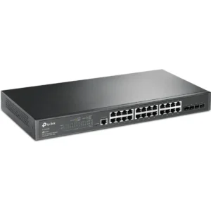 TP-Link TL-SG3428 - Switch 24P + 4 SFP Gigabit Gerenciável L2+, montável em Rack