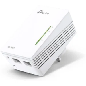 TP-Link TL-WPA4220 - Adaptador Powerline de 600Mbps c/ AP Wireless e 2 portas RJ45 AV600