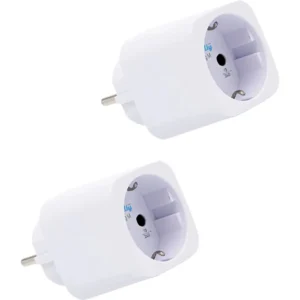 Shelly Plug M Gen3 White 2-pack - Tomada inteligente WiFi Matter c/ medidor de consumo 230VAC 13A 3000W - Branca - [2 Unid.]