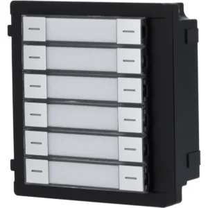 Hikvision DS-KD-K12 - Módulo botoneira de 12 botões p/ Videoporteiro modular HD de 2 Fios