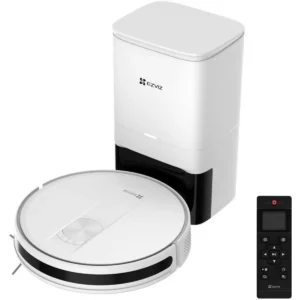 Ezviz RC3 Plus - Aspirador Robô Inteligente 2700Pa 200m² c/ Base de carregamento e esvaziamento automático + Comando - ø345×78.5mm