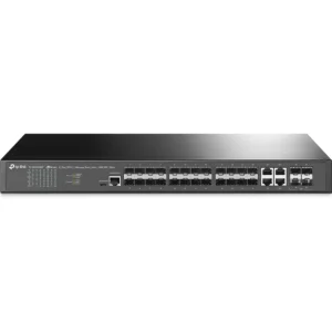 TP-Link TL-SG3428XF - Switch 24P (20x SFP Gigabit + 4x combo) + 4x SFP+ Gerenciável Jetstream L2+ montável em rack