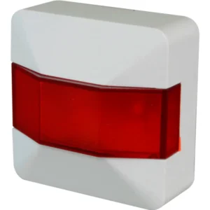 Indicador luminoso vermelho de alarme de incêndio - Maxfire SC01-LED