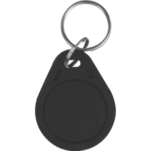 Porta-chaves TAG de proximidade por radiofrequência - MIFARE 13.56MHz - Preto