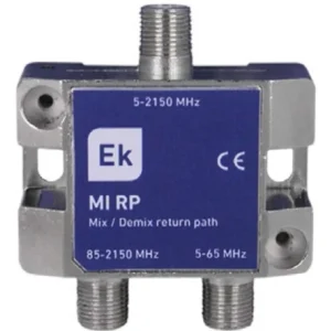 Ekselans MIRP - Misturador / Separador DATA (5-65 MHz) + TV+SAT (85-2150 MHz) para EKOAX