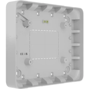 Ajax GlandBox-W - Base para central de alarme de incêndio Fire Hub Jeweller c/ entradas laterais - Branco