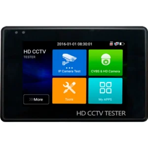 Safire SF-TESTER-ARM-5N1-4K - Testador CCTV Multifuncional HDTVI, HDCVI, AHD, Analóg. CVBS e IP