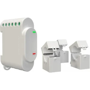 Shelly 3EM - Módulo medidor de consumo trifásico c/ WiFi + 3 pinças 120A