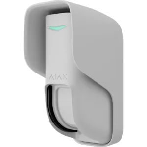 Ajax Curtain Outdoor Jeweller - Detetor PIR tipo cortina sem fios com micro-ondas 24 GHz para alarme Ajax - IP55