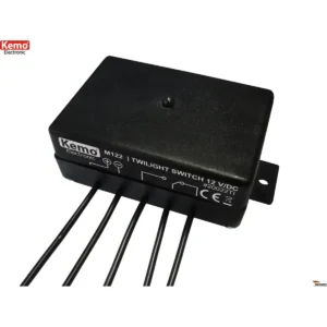 Kemo M122 - Interruptor crepuscular 12VDC c/ saída de relé SPDT