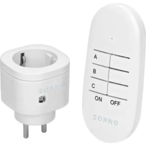 Orno OR-GB-461(GS) - Tomada sem fios 3680W + comando RF 433MHz