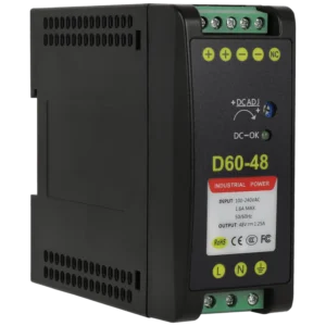 Fonte de alimentação DC 48V 1.25A