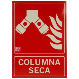 Placa de coluna seca