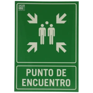 Placa de ponto de encontro