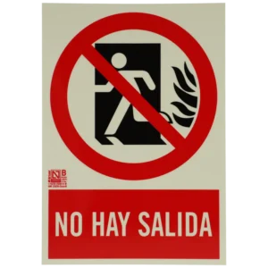 Placa sem saída