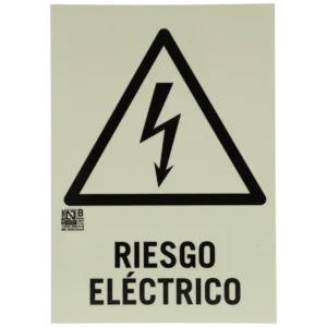 Placa de risco elétrico