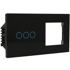 Kit com painel duplo e interruptor