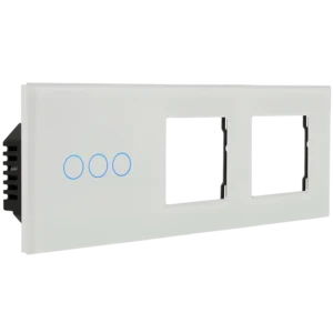 Kit com painel triplo e interruptor