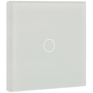 Painel de interruptor simples com 1 botão