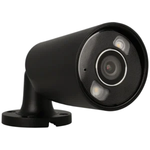 Câmara bullet IP de 8 Mpx e óptica fixa