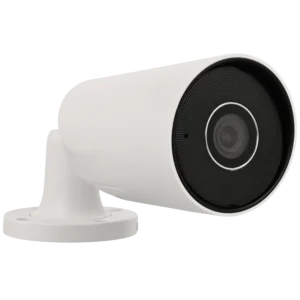 Câmara bullet IP de 8 Mpx e óptica fixa