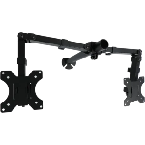 Suporte de mesa orientável para 2 ecrãs