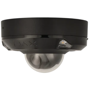 Câmara minidomo IP de 5 Mpx e óptica fixa