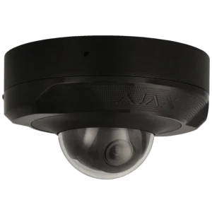 Câmara minidomo IP de 8 Mpx e óptica fixa