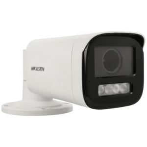 Câmara bullet IP de 4 Mpx e óptica varifocal motorizada (zoom)