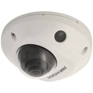 Câmara minidomo IP de 4 Mpx e óptica fixa