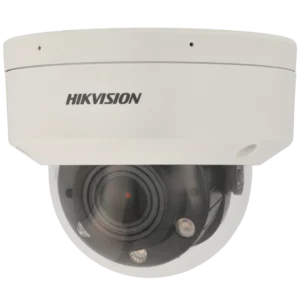 Câmara minidomo IP de 4 Mpx e óptica varifocal motorizada (zoom)