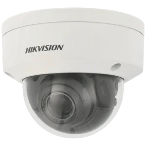 Câmara minidomo IP de 8 Mpx e óptica varifocal motorizada (zoom)