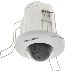 Câmara minidomo IP de 4 Mpx e óptica fixa