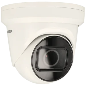 Câmara minidomo IP de 4 Mpx e óptica varifocal motorizada (zoom)