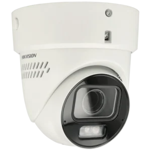 Câmara minidomo IP de 4 Mpx e óptica varifocal motorizada (zoom)