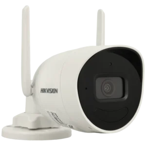 Câmara bullet IP de 4 Mpx e óptica fixa