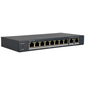 Switch cloud de 10 portas com 8 portas PoE