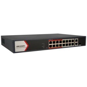 Switch cloud de 18 portas com 16 portas PoE
