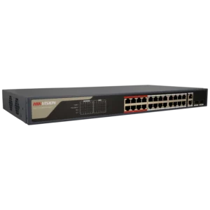 Switch cloud de 28 portas com 24 portas PoE