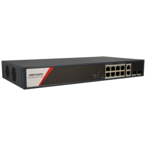 Switch cloud de 12 portas com 8 portas PoE