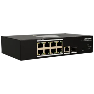 Switch cloud de 10 portas com 8 portas PoE