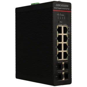 Switch cloud de 12 portas com 8 portas PoE