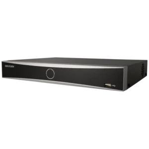 Gravador IP de 8 canais e 12 Mpx de resolução máxima com 8 portas PoE