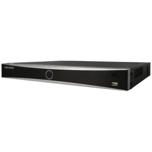 Gravador IP de 32 canais e 12 Mpx de resolução máxima com 16 portas PoE