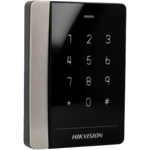 Leitor interior/exterior com teclado/cartão MIFARE 13,56MHz