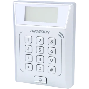 Controlo de acesso interior com teclado/cartão MIFARE 13,56MHz