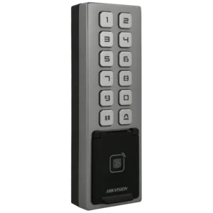 Controlo de acesso interior/exterior com impressão digital/teclado/cartão MIFARE
